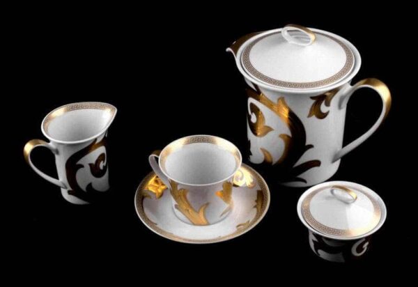 Арабески голд Сервиз чайный Rosenthal на 6 персон 15 предметов farforhouse