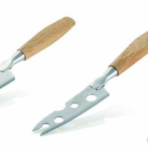 Набор мини-ножей для всех видов сыра Boska Осло 18,4х18,4 см 4 шт ручки из дуба 2