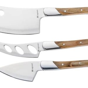 Набор ножей для сыра Legnoart Reggio 3 пр ручки из светлого дерева 2